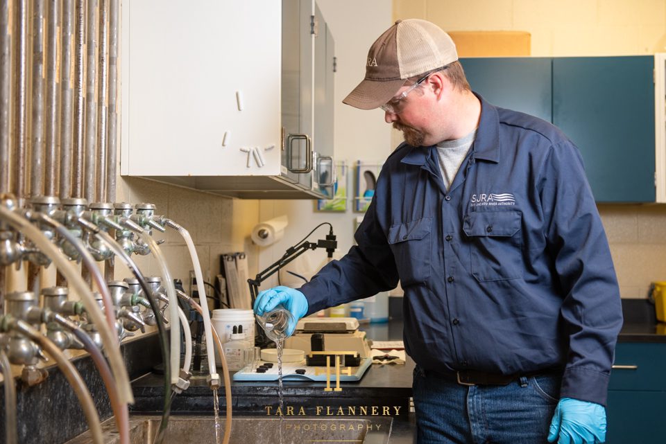 employees working in the field