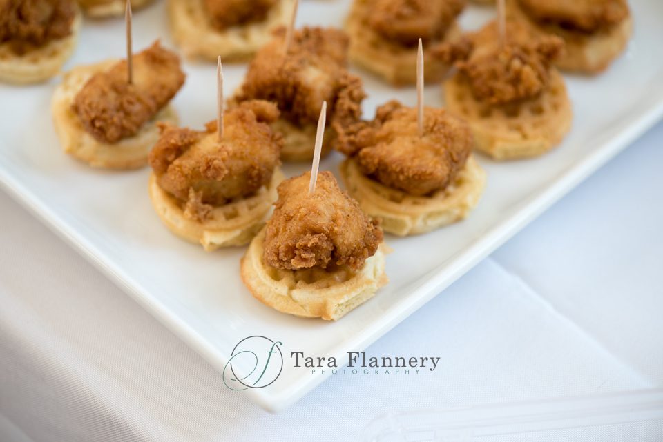 Party Food Chicken and Waffles