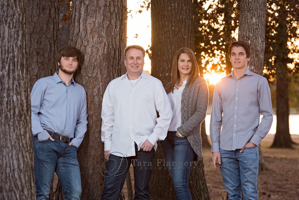 The Woodlands family portraits