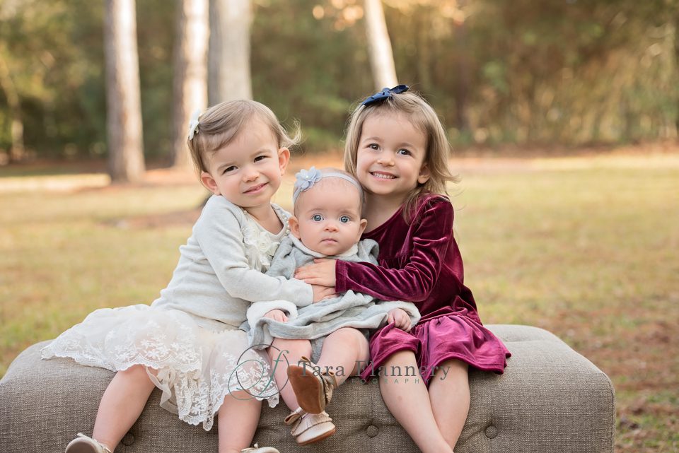 three sisters family portraits