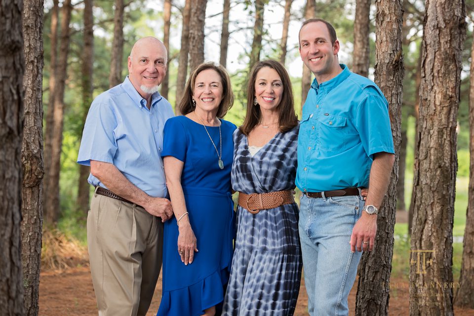 family outdoor portraits