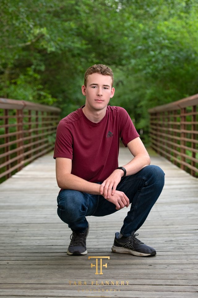 senior portraits in The Woodlands