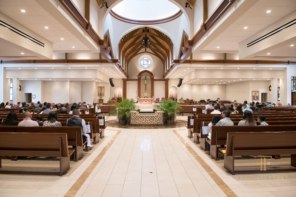 photo of church before baptism