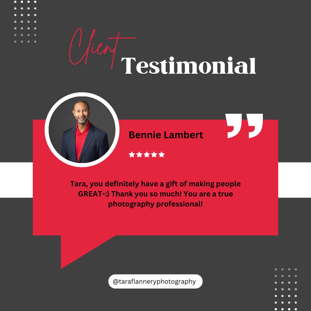 5-star client review for headshot