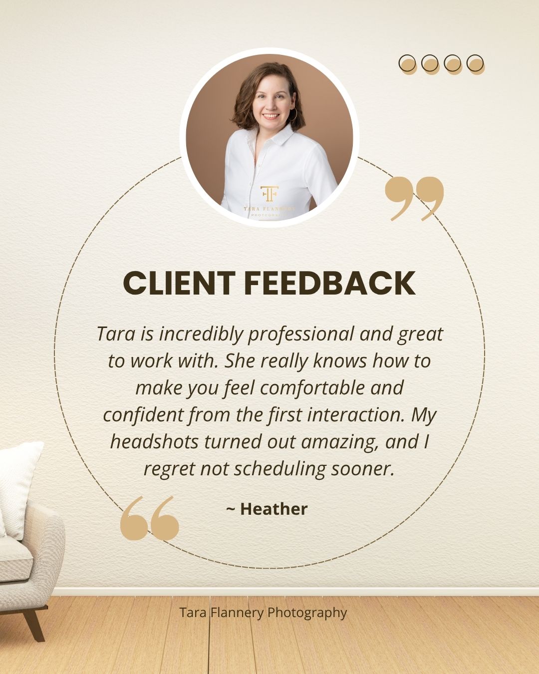 5-star client review