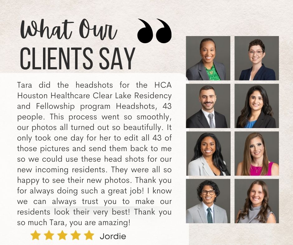 Client 5-star review and testimonial for Tara Flannery Photography